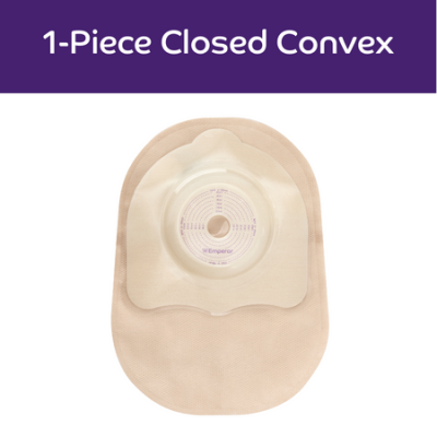 Closed Convex Stoma Pouch