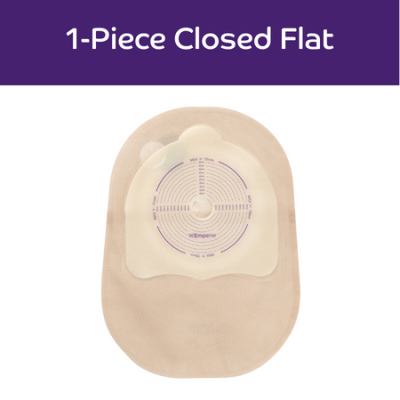Closed Flat Stoma Pouch