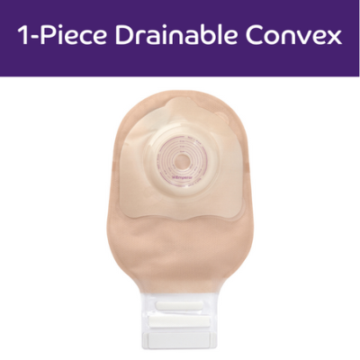 drainable convex stoma pouch